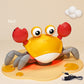 Induction Escape Crab Rechargeable Electric Pet Musical Toys Children&